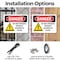 Signmission Do Not Operate Without Guards In Place Danger Sign, Plastic, 10in W x 7in L, 2PK OS-2PACK-DS-P-710-L-1160 - alternate 6